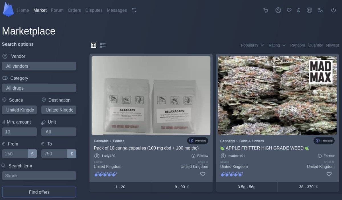 Archetyp Market Interface